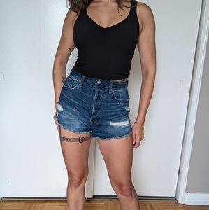 Abercrombie denim shorts